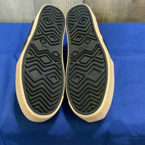 TOMS Cordones Boardwalk Platform Sneakers in Navy Blue size 8 women’s—pre-owned - Picture 9 of 9